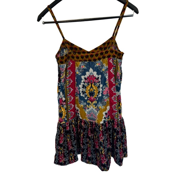 Anthropologie Women’s Zadie Velvet Mini Dress Multicolored Size S - Picture 3 of 9